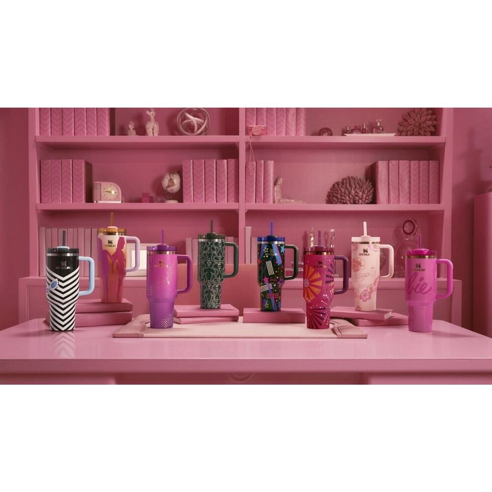 Stanley X Barbie Limited Edition Dream 40 oz Quencher Bundle Collection Unopend